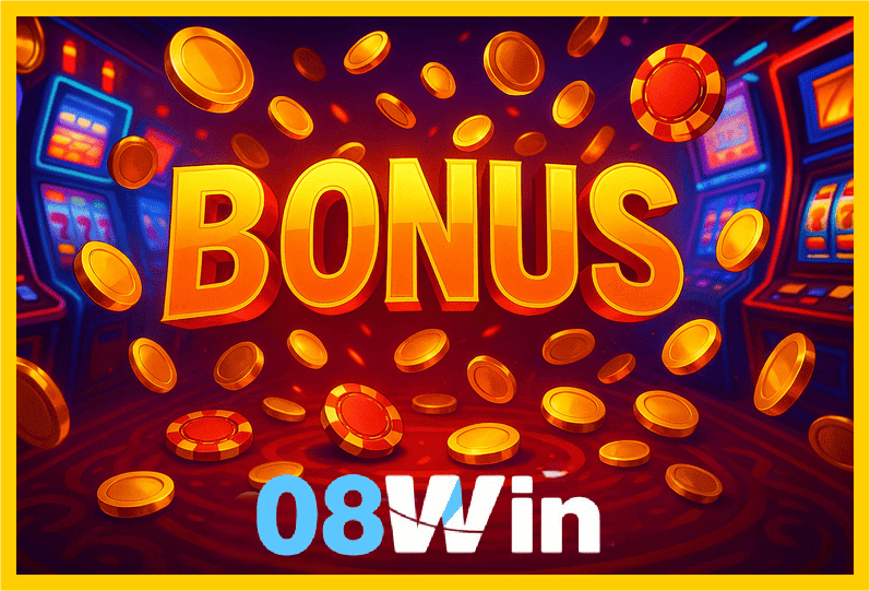 O bônus promocional 08WIN é uma ótima maneira de começar sua aventura